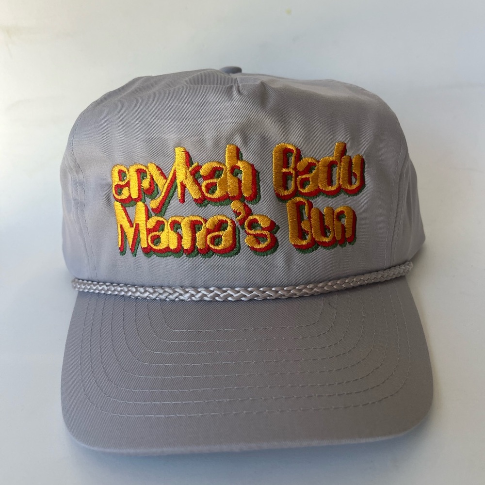 Erykah Badu Mama’s Gun Tour Cap
Baduizm Tyrone Bag Lady Hat Concert Tour